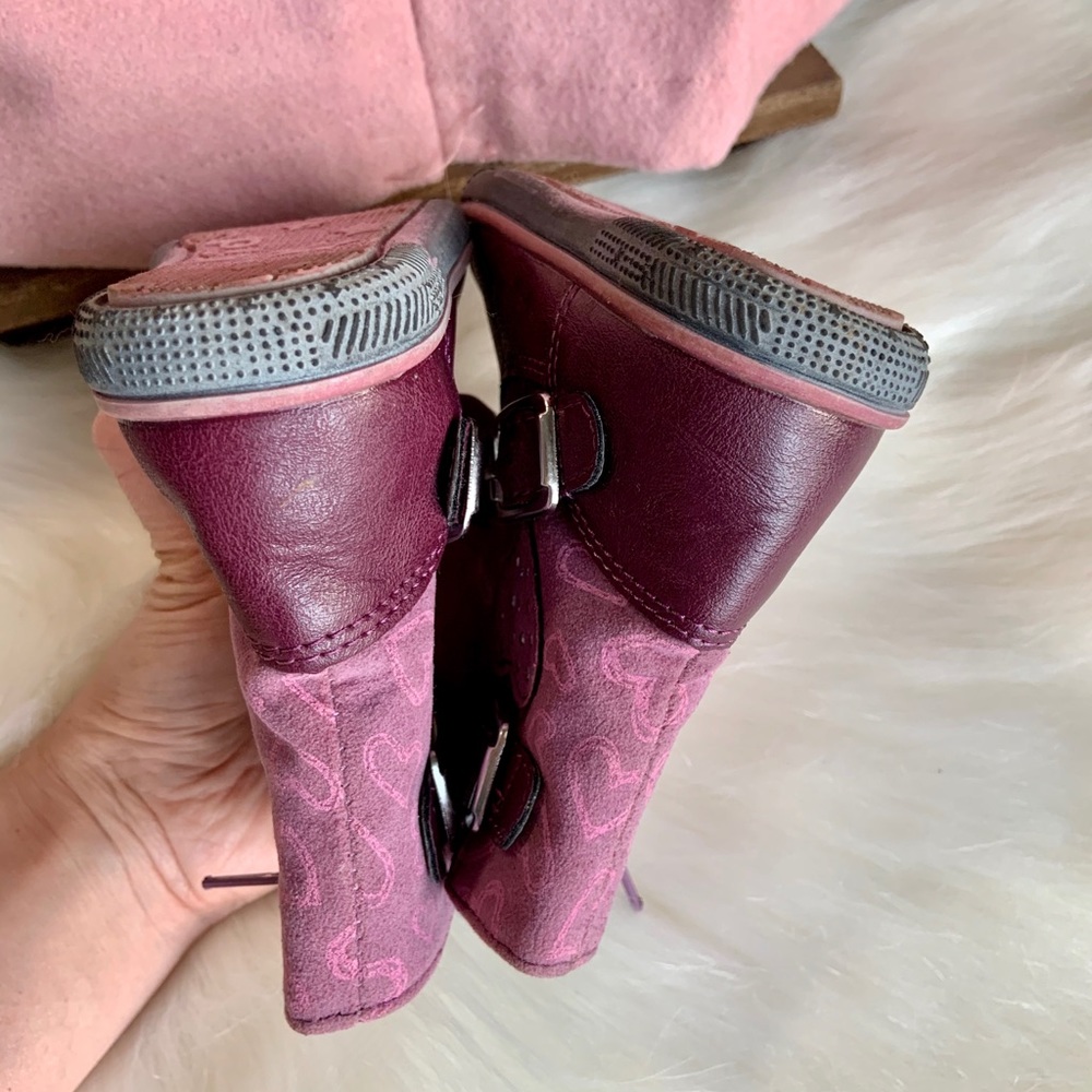 Jelly Beans: Baby’s Pink Ankle Booties - Picture 4 of 6